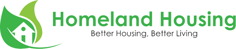 Logo for Homeland Housing